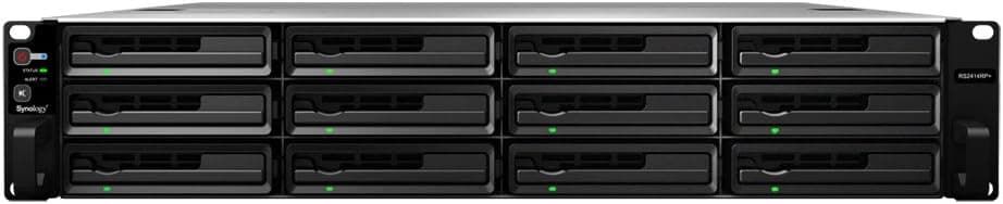 Synology RackStation 12-Bay Diskless Network Attached Storage (RS2414RP+)