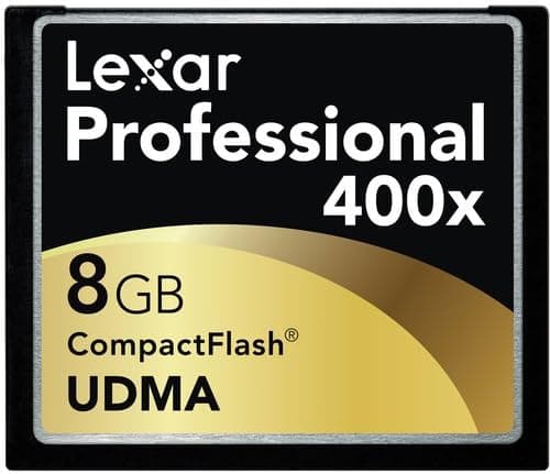 Lexar 8 GB 400x Flash Memory Card LCF8GBCTBNA400