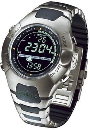 SUUNTO Observer TT Wrist-Top Computer Watch with Altimeter, Barometer, and Compass (Titanium)
