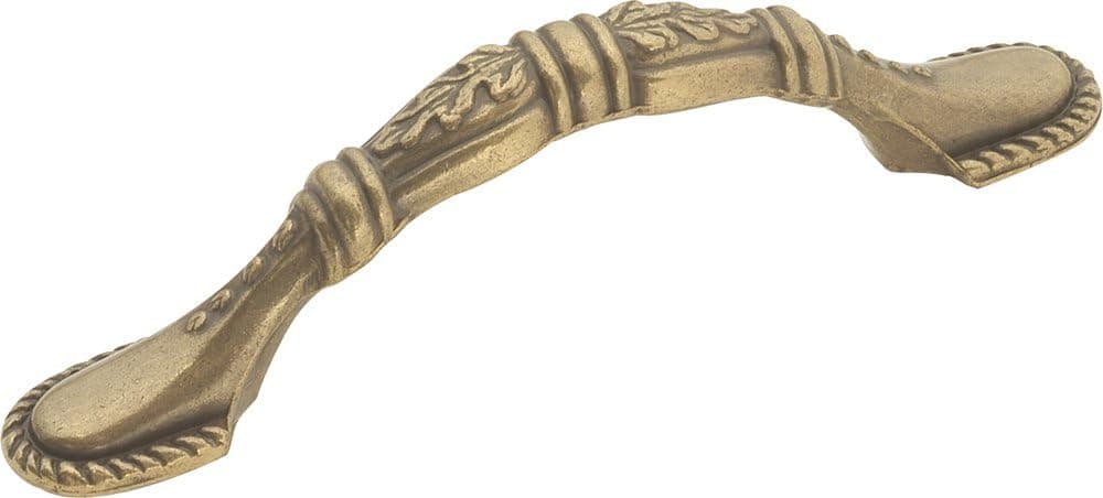 Hickory Hardware P7334-AM 3-Inch Chartres Cabinet Pull, 3-Inch, Antique Mist