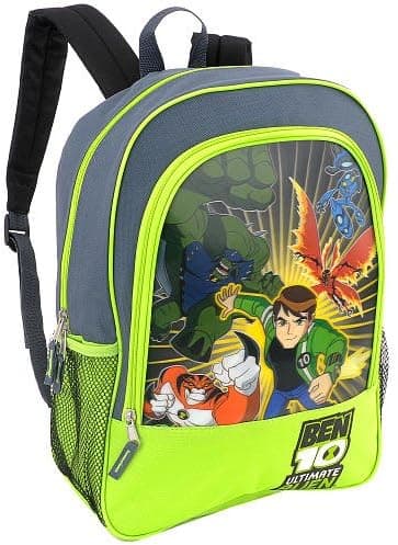 Ben 10 Ultimate Alien 16" Backpack with Ben Tennyson, Rath, Ultimate Big Chill, Ultimate Echo Echo and Ultimate Humungousaur