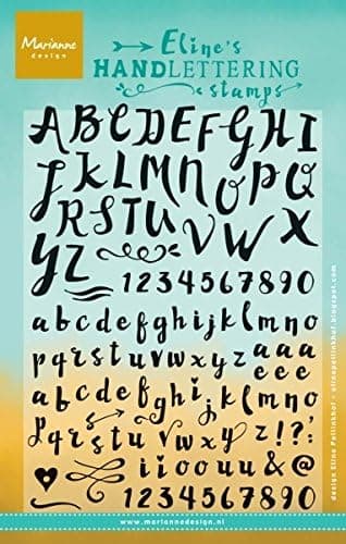 Marianne Design Eline'S Handlettering Script Stamp Set