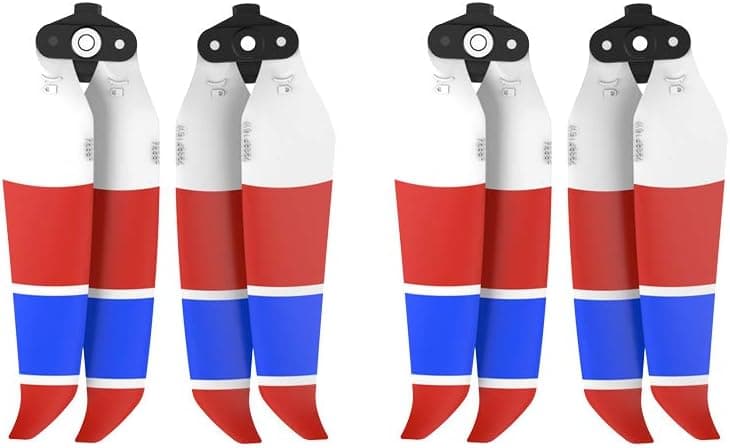Anbee Mavic Air 2 Drone Colored Propellers, Low-Noise 7238F Props Quick-Release Blades Compatible with DJI Mavic Air 2 / Air 2S Drone, 4pcs/Set
