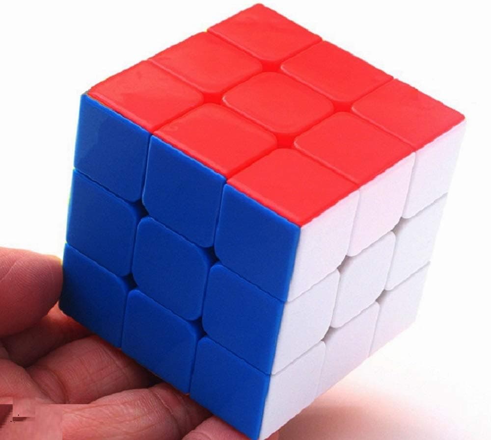 GoodCube Shengshou Rainbow 3x3 Stickerless Magic Cube Puzzle 3x3 Speed Cube