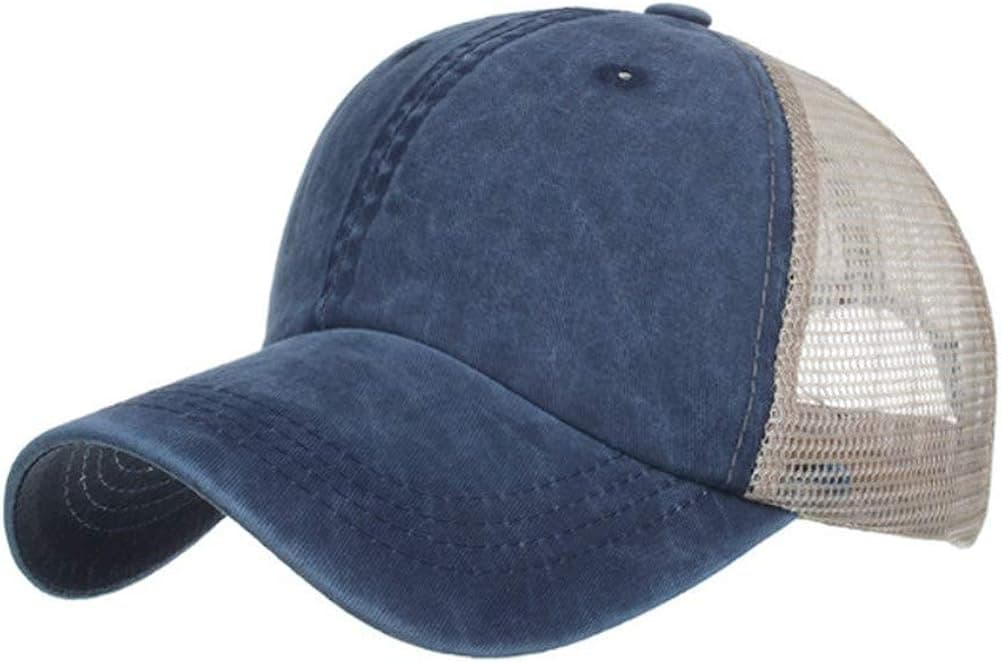 CLAPE Mesh Baseball Cap Summer Breathable Trucker Mesh Hat Golf Dad Hats Quick Dry Cool Hats Outdoor Sports Running Cap