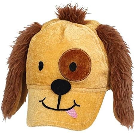 amscan Deluxe Fabric Hat | Party Pups Collection | Party Accessory,Brown/Light Brown,6" x 10"