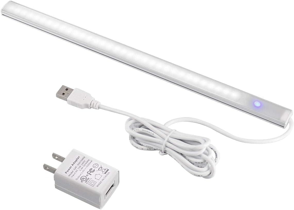 VOVAMO Under Cabinet Lighting led Closet Lights (White 1P, 30CM)
