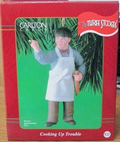 Carlton Heirloom Collection the Three Stooges 'Cookin' up Trouble' - Moe
