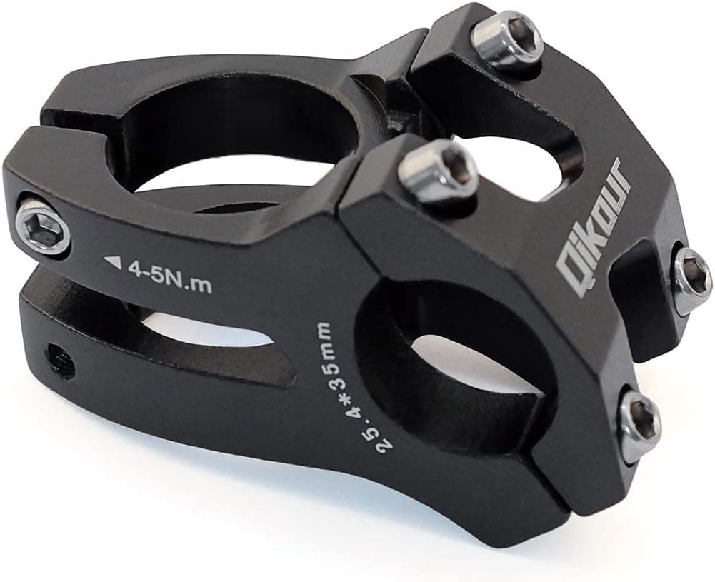 Bike Stem Short Bicycle Stem Handlebar Riser Extender for Road Bike, Mountain Bike, MTB, BMX, Cycling