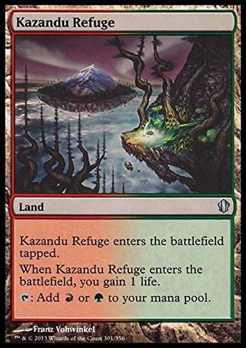 Magic The Gathering - Kazandu Refuge (309/356) - Commander 2013