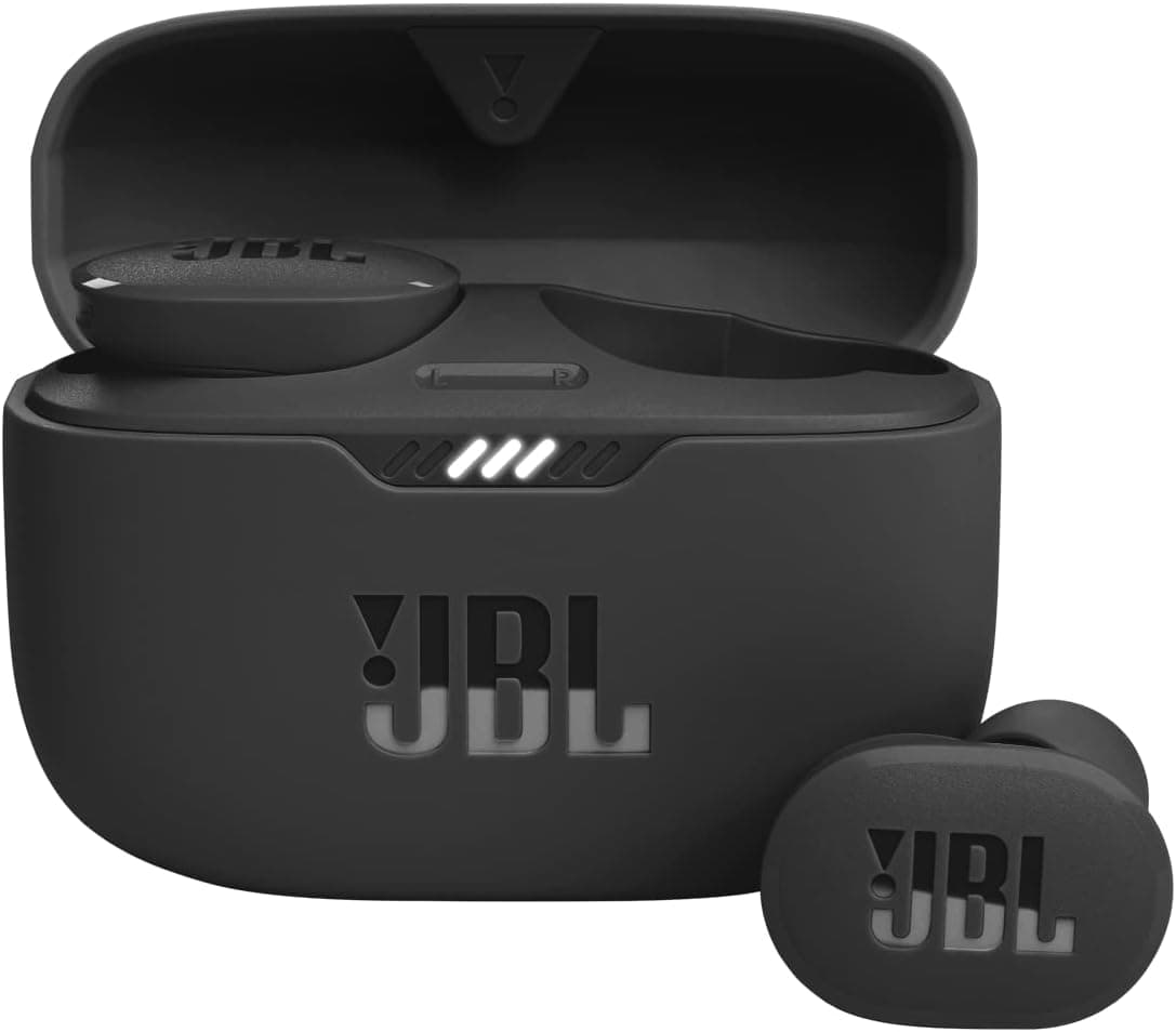 JBL Tune 130NC TWS True Wireless In-Ear Noise Cancelling Headphones - Black, Small