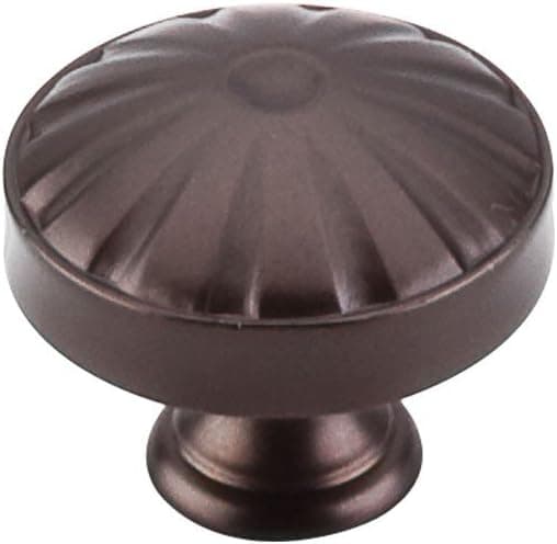 Top Knobs M1221 Dakota Collection 1-1/4" Hudson Knob, Oil Rubbed Bronze