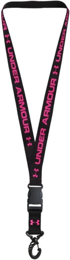 Under Armour - Under Armour Keychain - Armour Lanyard - Black/Pink - One Size