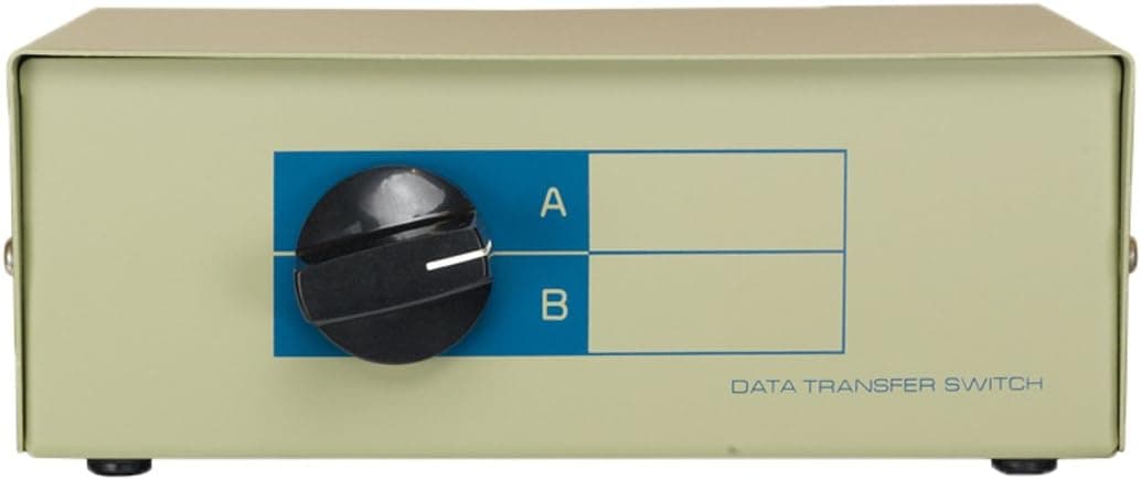 Cablelera 2-Way RJ45 Female AB Manual Data Switch (ZDMNNNA8-2)