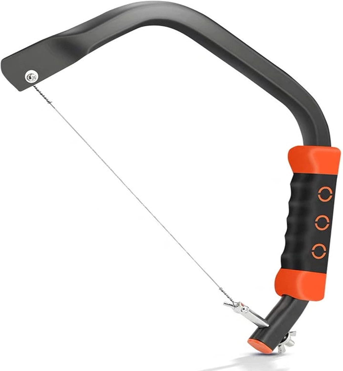 Coping Saw for Woodworking with 360 Degree Tooth Versatile Multi-Directional Cutting Hand Tool for for Wood, Plastic, Rubber, and Soft Metal Cutting With 10 Saw Blades