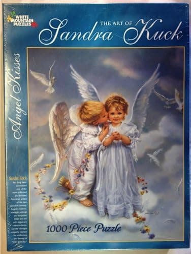White Mountain Puzzles Angel Kisses