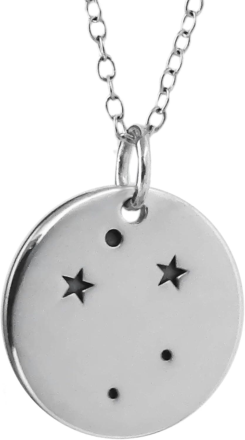 FashionJunkie4Life Circle Constellation Pendant Necklace