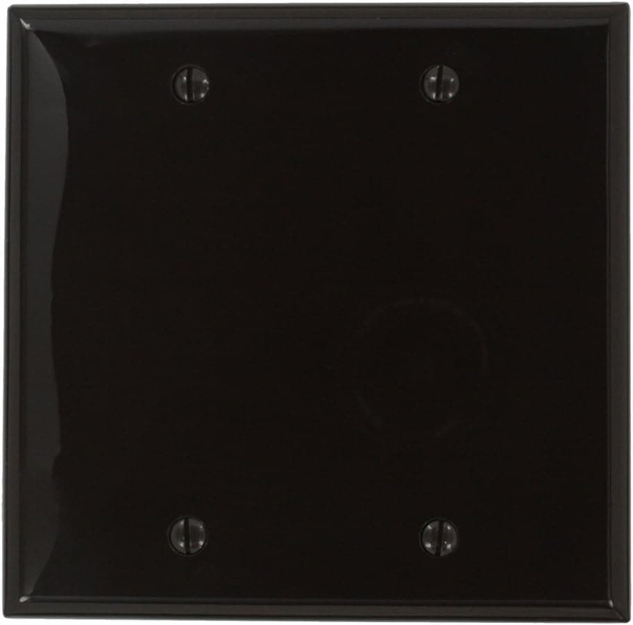 Leviton 80725 BR WP 2G BLANK STD SIZE BOX MNT NYLON