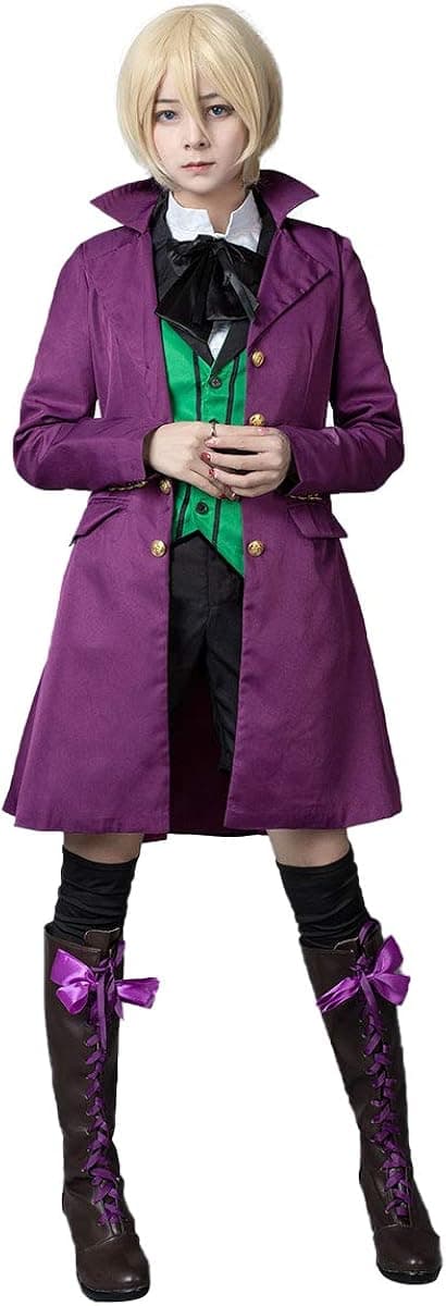 Cosfun Women's Alois Trancy Cosplay Custome Halloween Outfit mp002451