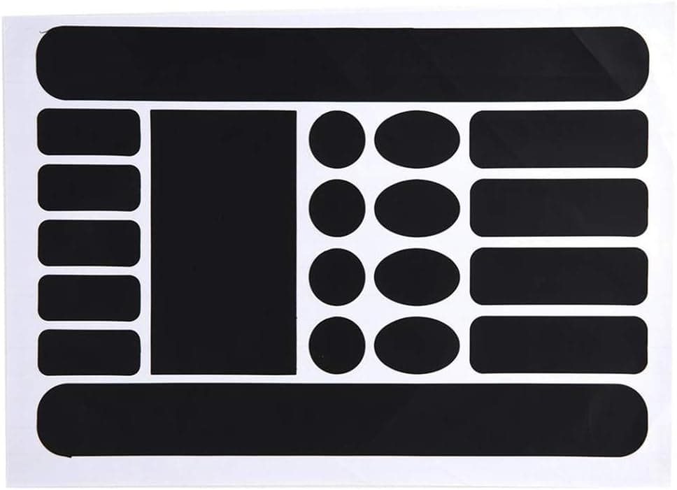 Iumer Bicycle Chainstay Decal Stickers Bicycle Frame Tape Guard For Mountain Bike Chain Protector,Matt black