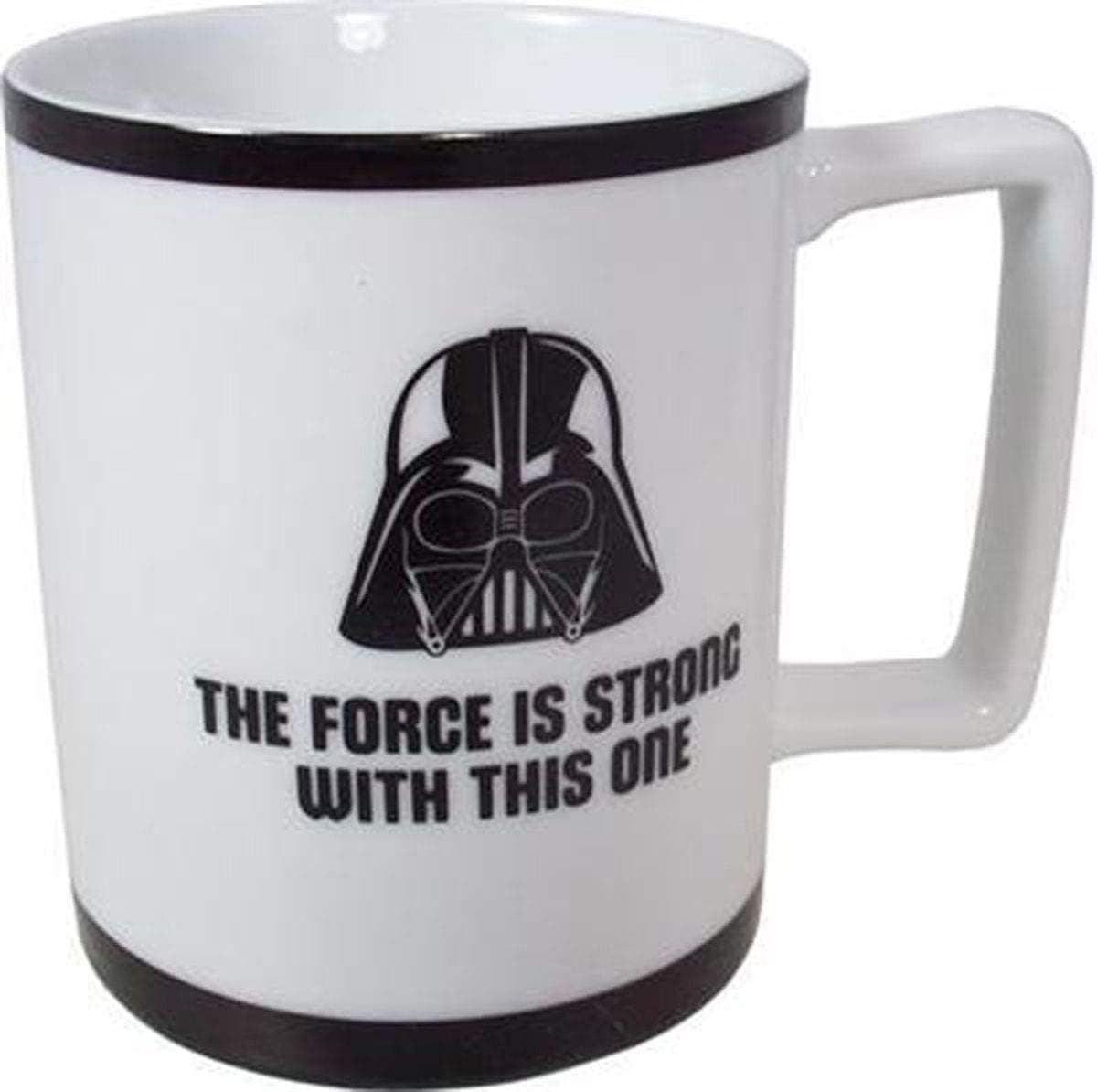 Star Wars Mug - Darth Vader Imperial Porcelain Coffee Cup - 10 oz