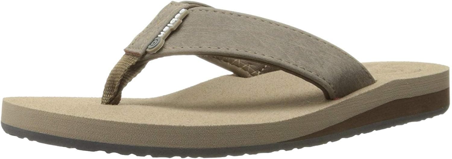Cobian Men's Floater Flip Flop, Charcoal, 13 M US