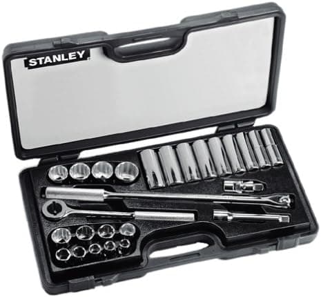 Stanley 85-434 26 Piece 1/2-Inch Drive Socket Set