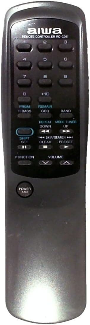 AIWA RC-CD6 REMOTE CONTROL