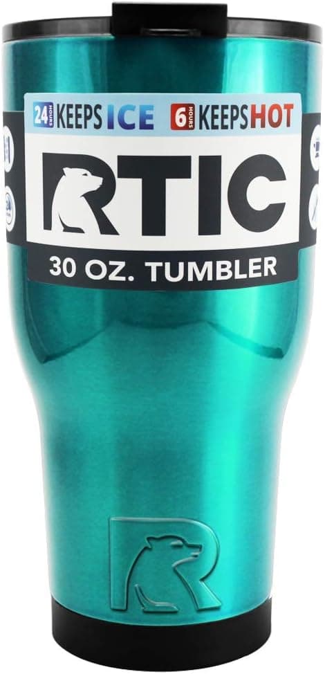 RTIC 30 oz Teal Candy Translucent Tumbler Cup