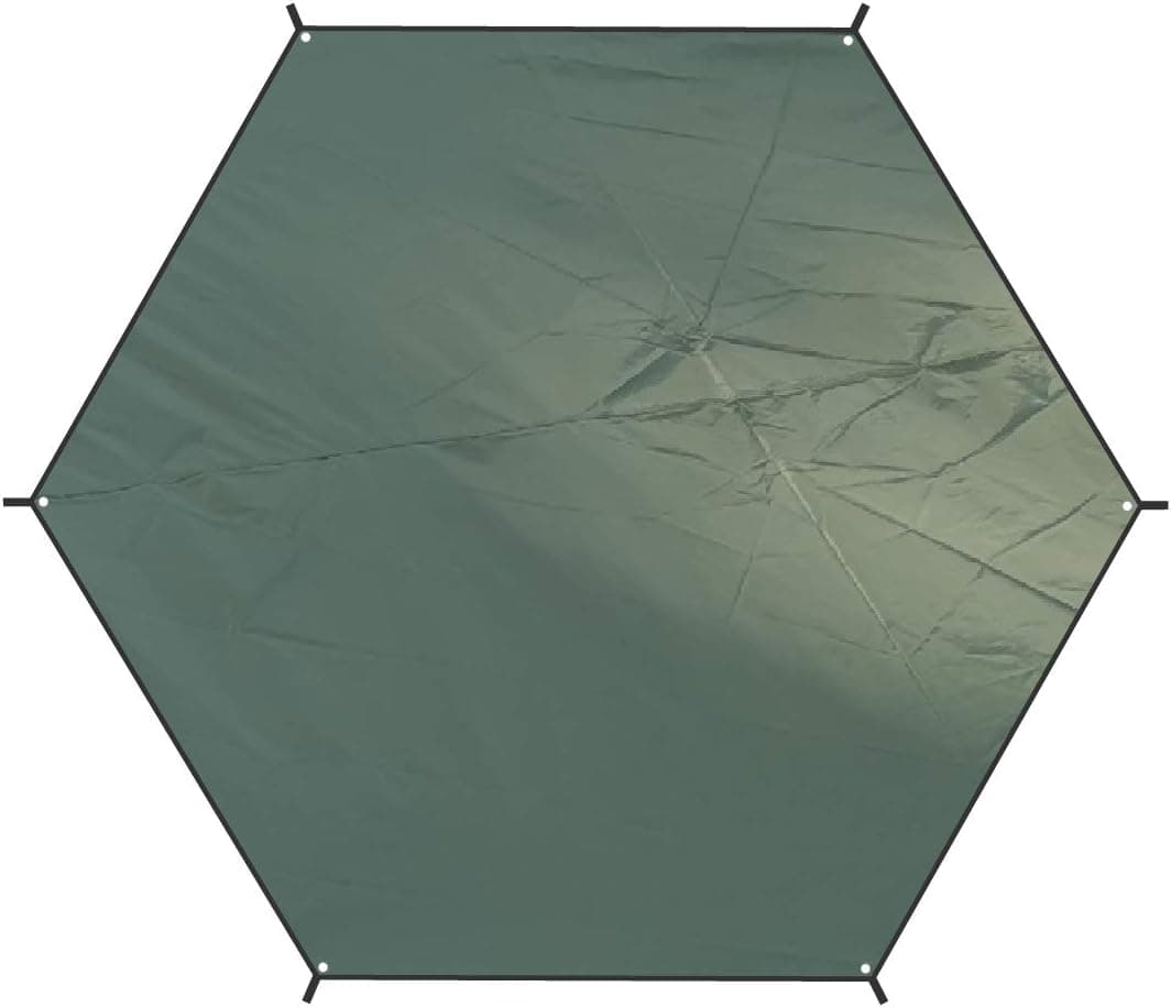 TRIWONDER Camping Tarp Waterproof Tent Footprint Hammock Rain Fly Cover Ground Cloth Small Lightweight Tent Floor Mat Camp Shelter Canopy for Hiking Backpacking Outdoor