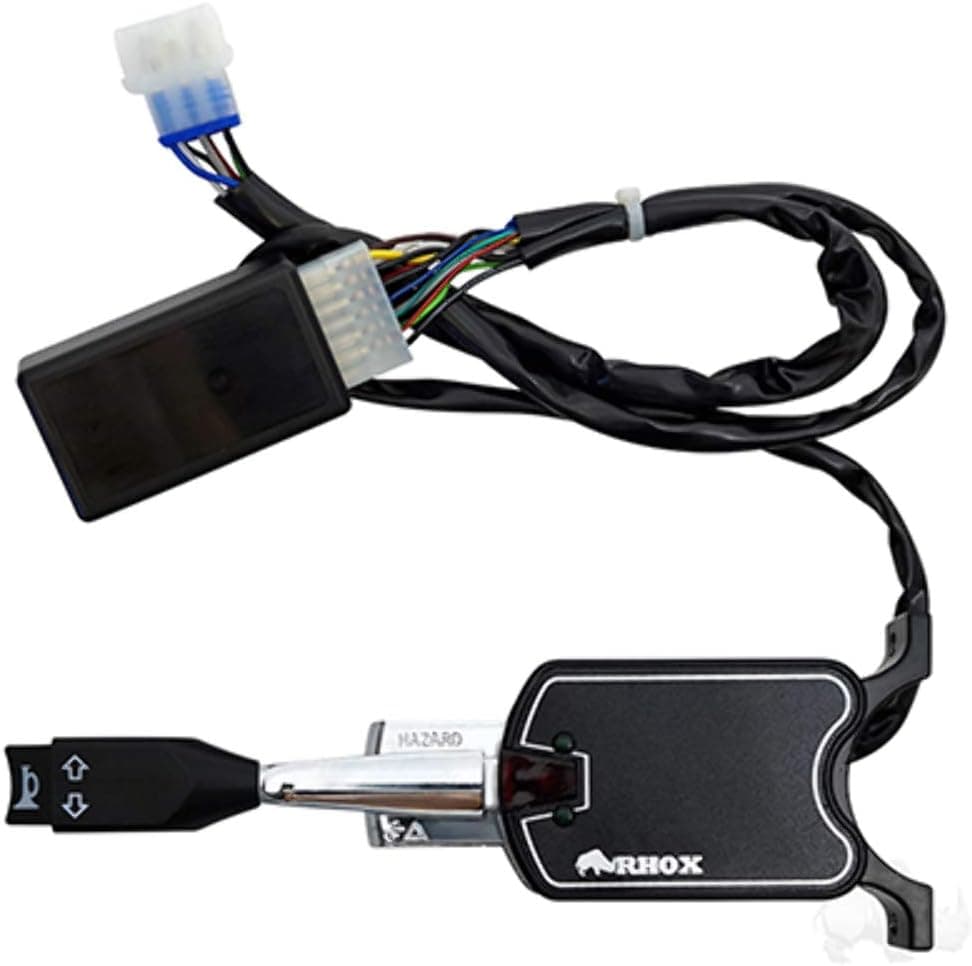 Performance Plus Carts Golf Cart Turn Signal Switch with Horn Button - 7 Pin