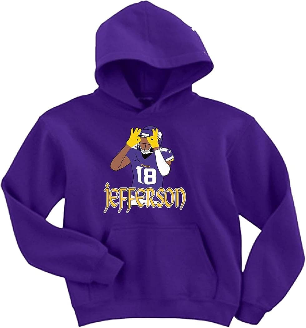 Purple Jefferson Minnesota TD Dance Hooded Sweatshirt