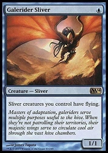 Magic The Gathering - Galerider Sliver (57/249) - Magic 2014 - Foil