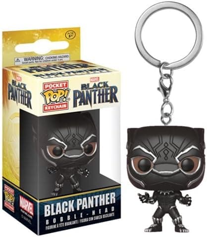 Funko Pop Keychain Black Panther Collectible Figure