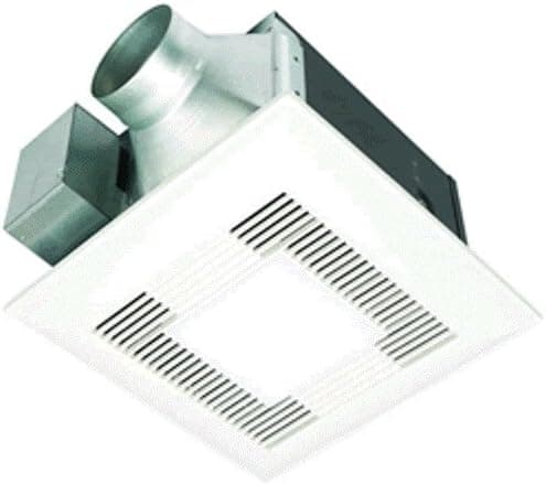 Panasonic FV-08VQL4 WhisperLite 80 CFM Ceiling Mounted Fan/Light Combination