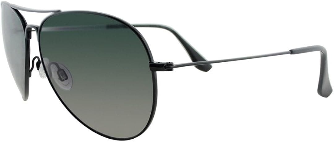 Maui Jim Sunglasses - Mavericks / Frame: Gloss Black Lens: Neutral Grey