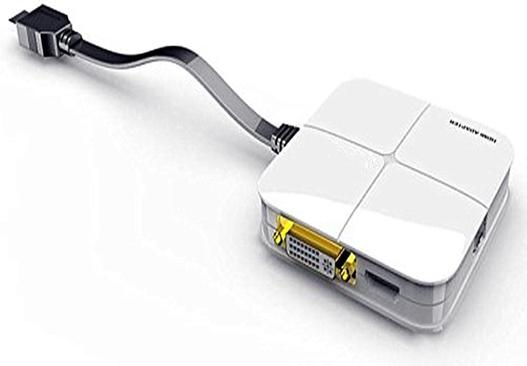 Network Adapters,Gsung USB 3.0 to HDMI&DVI Dual Head Graphic Adapter 5 Gbps(white)
