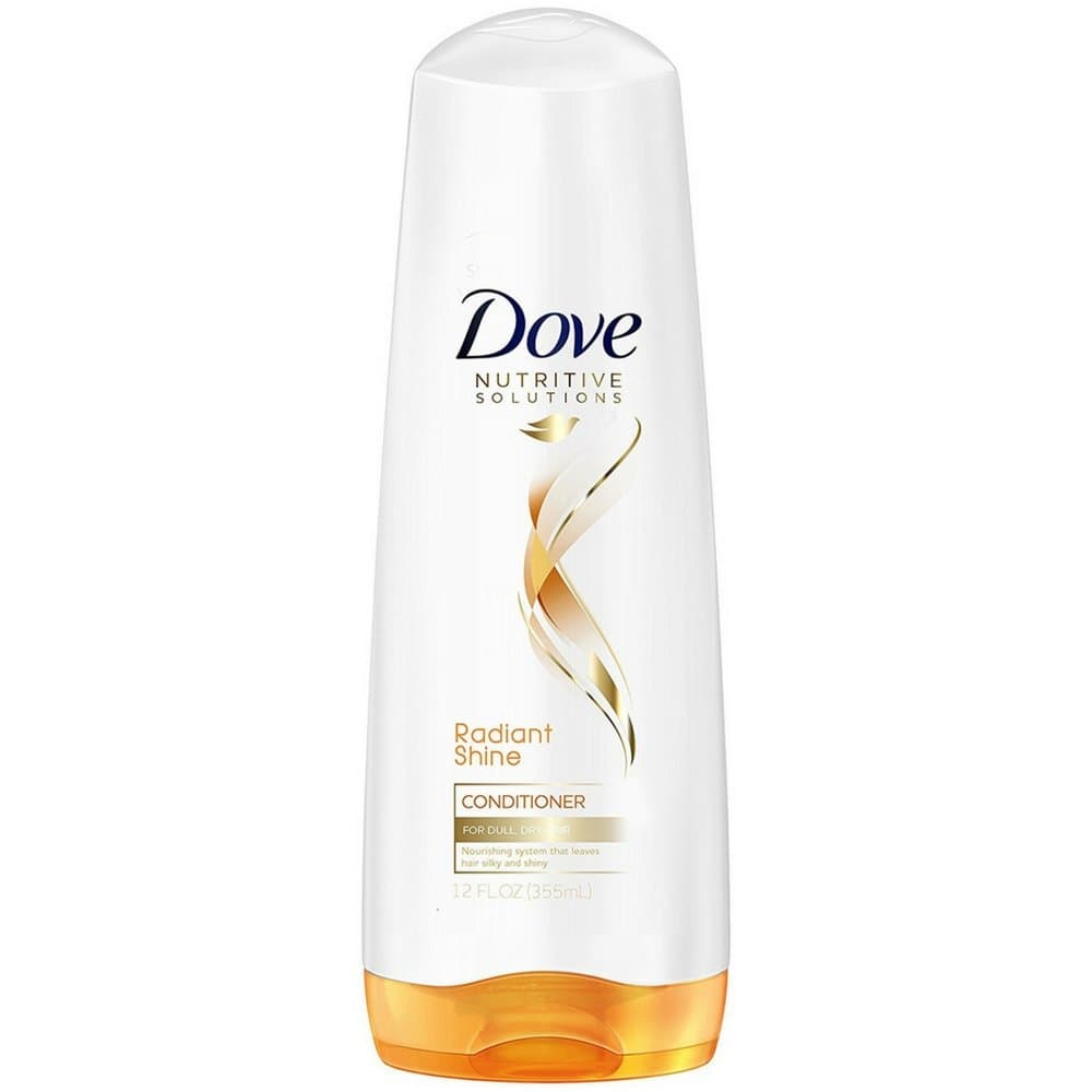 Dove Nutritive Solutions Conditioner, Radiant Shine 12 oz (Pack of 2)