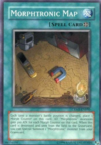 Yu-Gi-Oh! - Morphtronic Map (CRMS-EN050) - Crimson Crisis - Unlimited Edition - Common