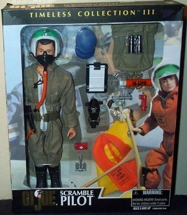 GI Joe Timeless Collection SCRAMBLE PILOT 12" Action Figure (2000 Hasbro)