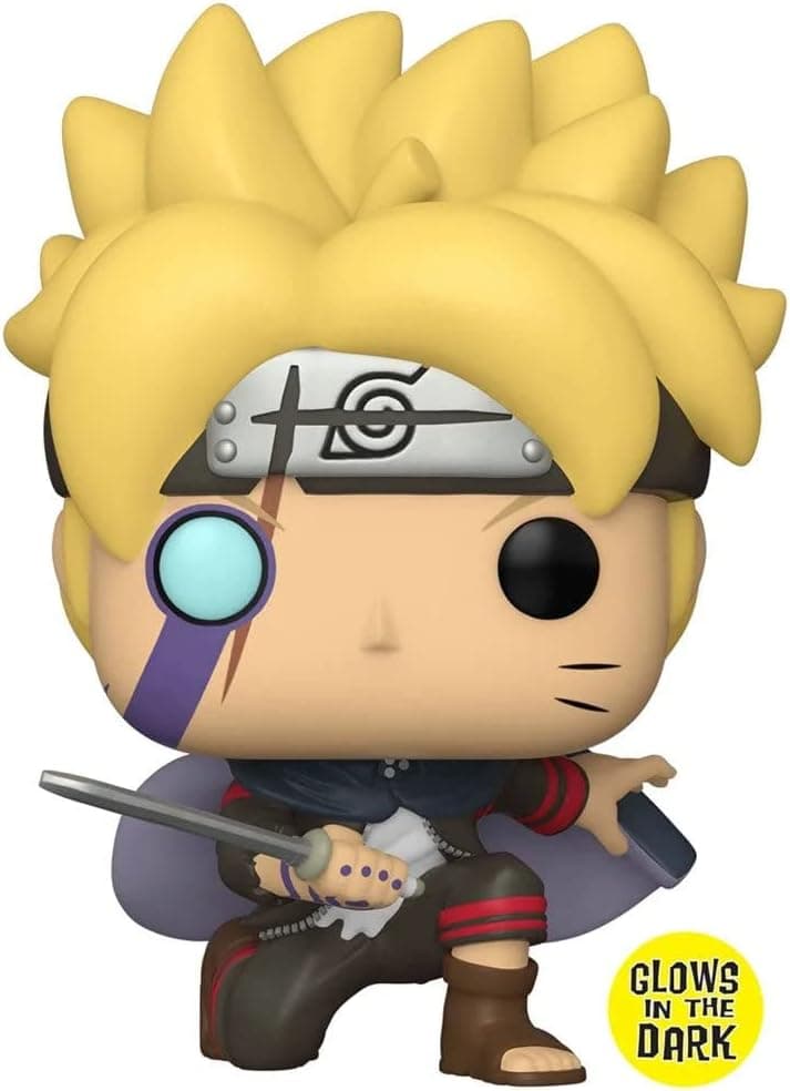 Boruto: Naruto The Next Generation - Boruto with Marks Funko Pop! Vinyl Figure (Bundled with Compatible Pop Box Protector Case)