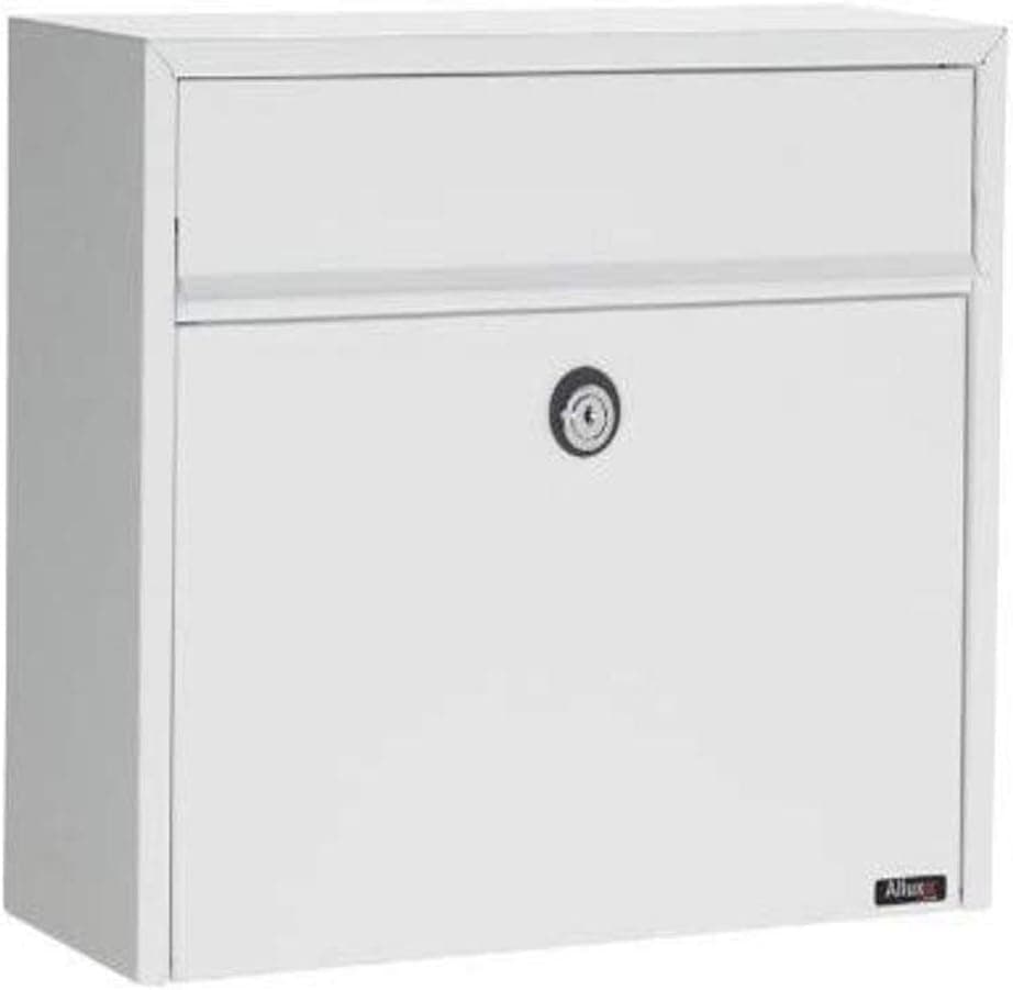 Qualarc ALX-LT150-WHT Allux Series Wall Mount Mailbox, White