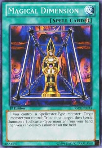 YU-GI-OH! - Magical Dimension (YSYR-EN033) - Starter Deck: Yugi Reloaded - 1st Edition - Common