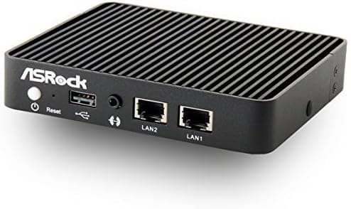 ASRock uBOX-111 Intel N2930 Fanless Dual Intel LAN Industrial Mini Barebone PC