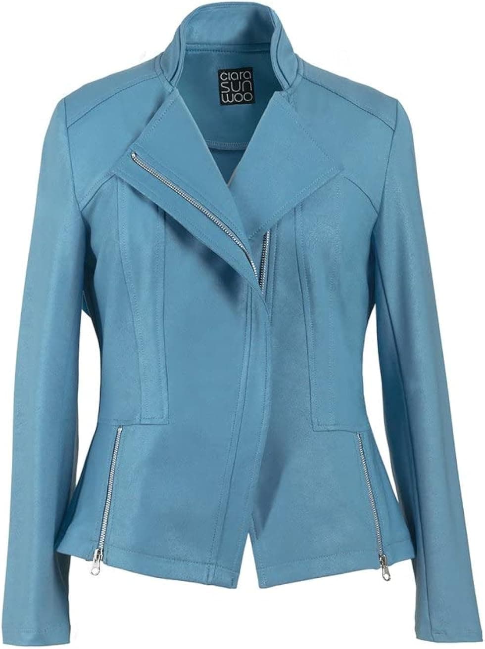 Clara Sunwoo Liquid Leather Signature Womens Jacket