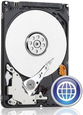 WD Blue 500GB Mobile Hard Disk Drive, 5400 RPM SATA 3 Gb/s 2.5 Inch (WD5000BPVT) (Old Model) (Renewed)