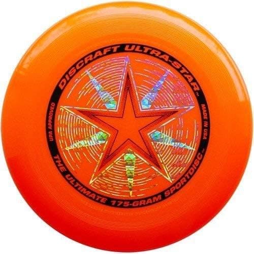 Discraft Ultra-Stars Ultimate Frisbee 175 Gram Championship Sportdiscs-Orange