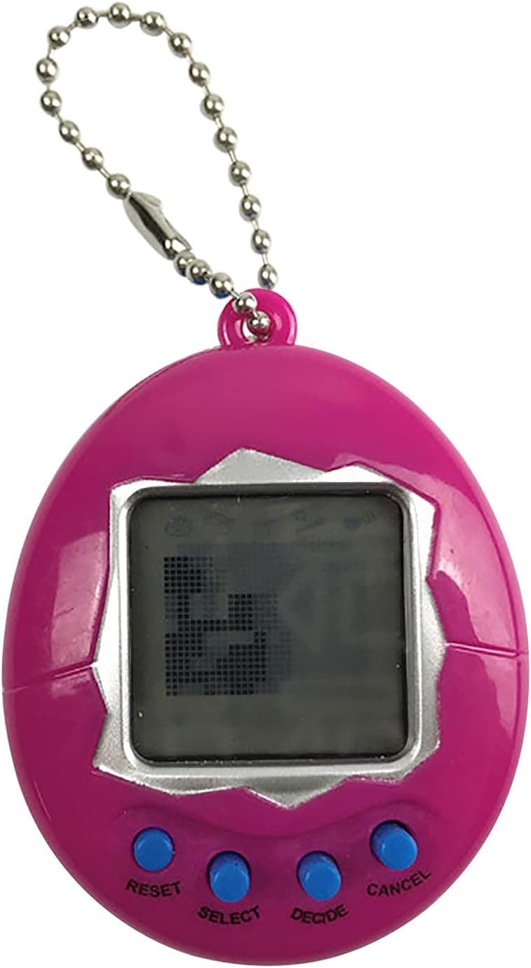 YYDSBBA New Random Color 49 Pets in One Virtual Pet Cyber Pet Toy Retro Funny AR Kitty Dogs Panda T-Rex and Other Pets for Kids Adults Nostalgic 90s Toy