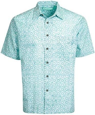 Artisan Outfitters Mens Newport Batik Cotton Hawaiian Shirt