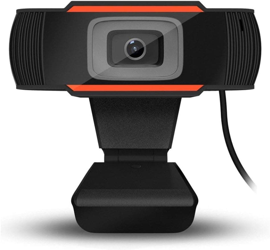 Webcam HD Auto Focus Web Camera with Microphone Widescreen USB Computer Camera for PC Laptop Desktop Mac Streaming Video Calling Recording Video Conference Online Teaching Business Gaming (A)